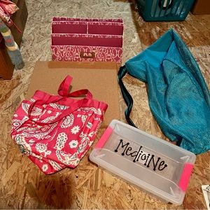 4 piece college dorm set